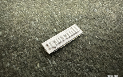 Stamp Unterarzt for official documents.