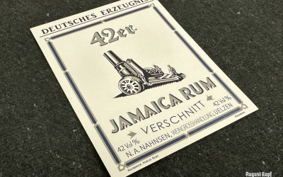 Nice adition for interwar period rum bottles.
