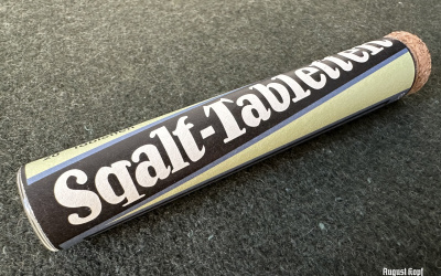 Sqalt Tabletten vintage vial