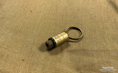 Resin reproduction of common German fuse ignition.