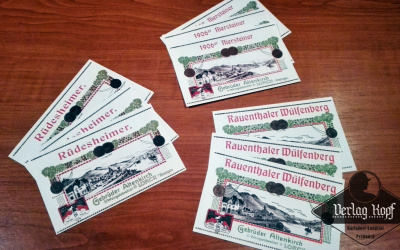 WW1 Wine Labels set.2