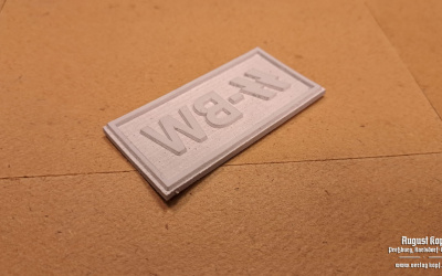Popular version of manufacturer stamp.