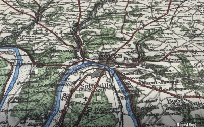 Sonderausgabe Heereskarte Rouen