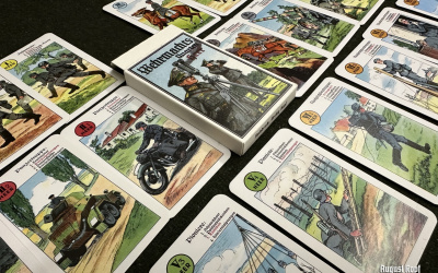 Another rare version of the card game with Wehrmacht Heer topic.