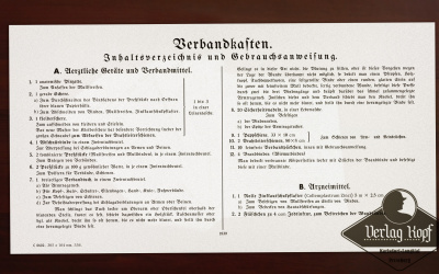 Inside-box label made from thick paper.