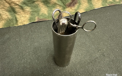 Steel medical storage container