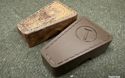 Empty protective box for shaving kit