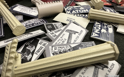 British Razor blades 3pcs type 1