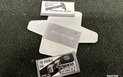 British Razor blades 3pcs type 1