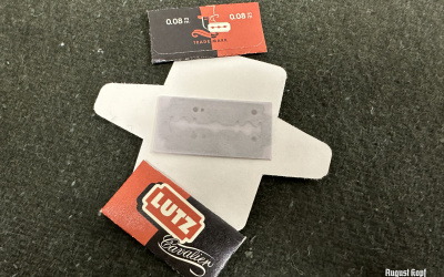 German Razor blades 3pcs