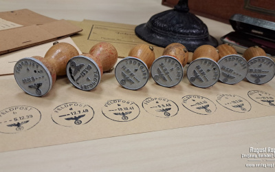 Feldpost stamp each war year - set of 7