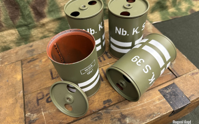 Interesting version of Nbk smoke can for vehicle smoke launchers.