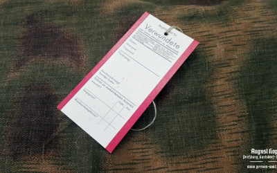 Medical tag - Verwundete / Wounded