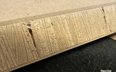 Diorama base wooden stand