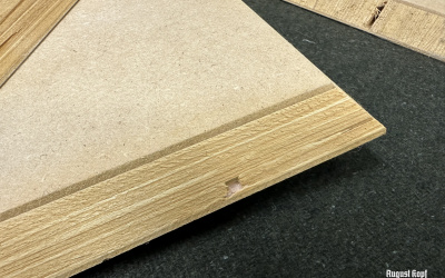 Diorama base wooden stand