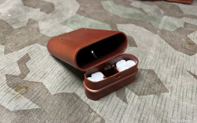 A very special offer (probably the first in this quality on collectors market) of protective case for Skin decontamination flask.