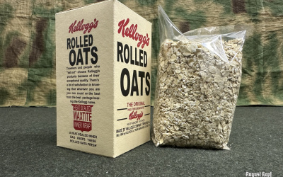 Vintage cereals of the WW2 era civilian US market, which has also appeared in various military rations or could be sent to you via field post or simply bought in your army PX.