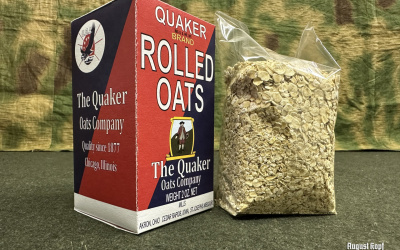 Vintage cereals of the WW2 era civilian US market, which has also appeared in various military rations or could be sent to you via field post or simply bought in your army PX.