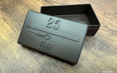 A very unique resin reproduction of rare bakelite box.