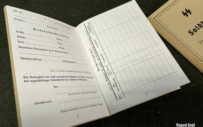 Soldbuch SS - Museum quality
