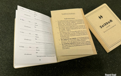 Soldbuch SS - Museum quality