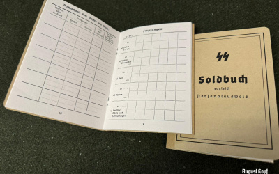 Soldbuch SS - Museum quality