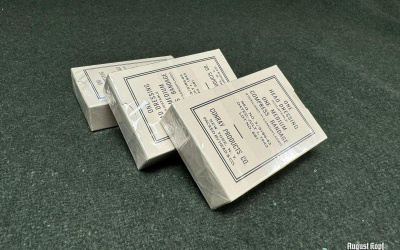 Medical boxes for small head dressing, one medium compress bandage.