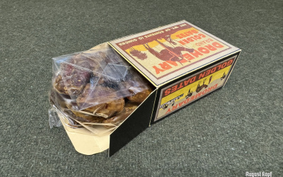 Dates taste even better in historical packaging! Enjoy historical events with your favorite fruit.