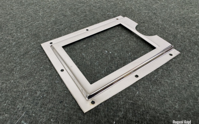 Restore your boxes or make new ones with absolutely authentic label frames from pressed steel.