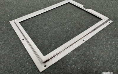 Restore your boxes or make new ones with absolutely authentic label frames from pressed steel.