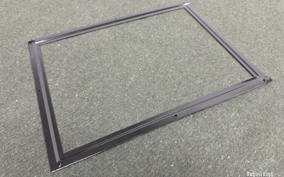 German box label frame A4