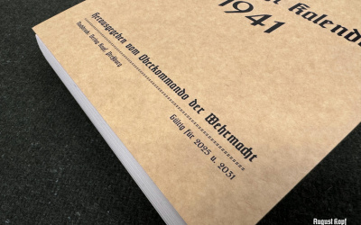 WH 1941 Kalender (same as 2025)