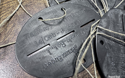 Erkennungsmarke service - dog tag stamping