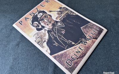 Popular Panzer commander poster.