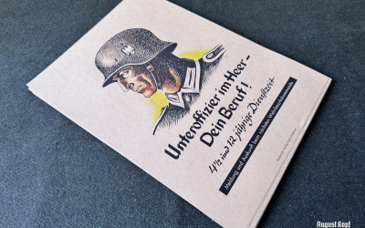 Poster 42x30cm Unteroffizier im Heer