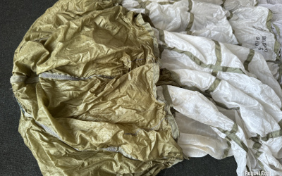 Postwar parachute part