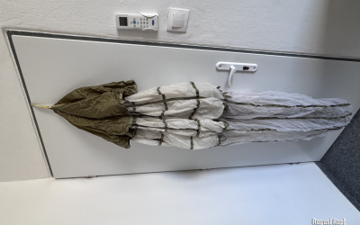 Postwar parachute part