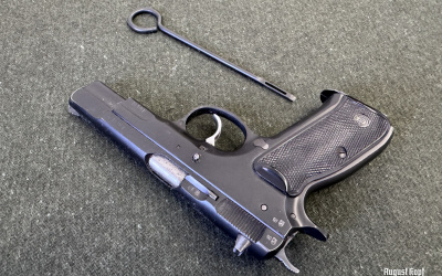 Cleaning rod from Czech army postwar stocks.