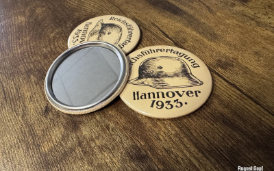 Round pocket mirror Stahlhelm 56mm