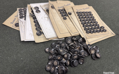 Replacement Old Stock Horn Buttons 350pcs
