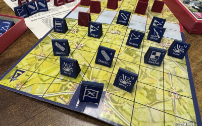 Authentic boardgame for two players.