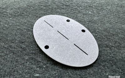 Accurate replica of German WW2 WH/KM/LW/SS dog tag.