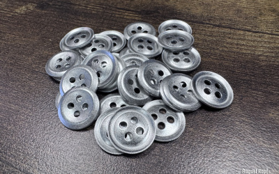Aluminium button 16mm
