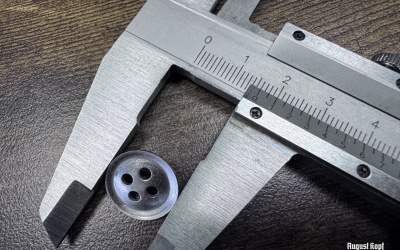 Aluminium button 16mm