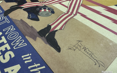 US Poster 42x30cm Defend your country