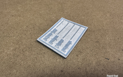 Rubber stamp: Soldbuch Gas Protection 2