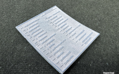 Rubber stamp: Soldbuch Equipment extended