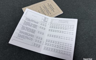 Wehrmacht Besoldungstabellen Payment table