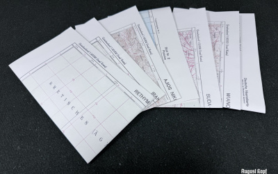 Kreta Karten Set of 7 Maps of Creta