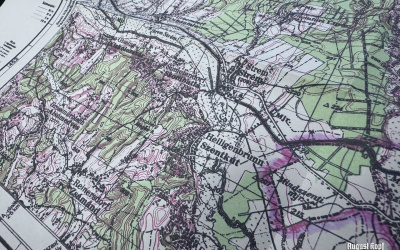 Hungarian map Pinkamindszent